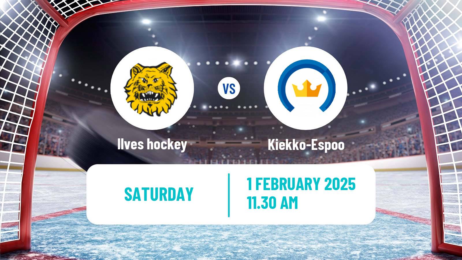 Hockey Finnish SM-liiga Ilves - Kiekko-Espoo