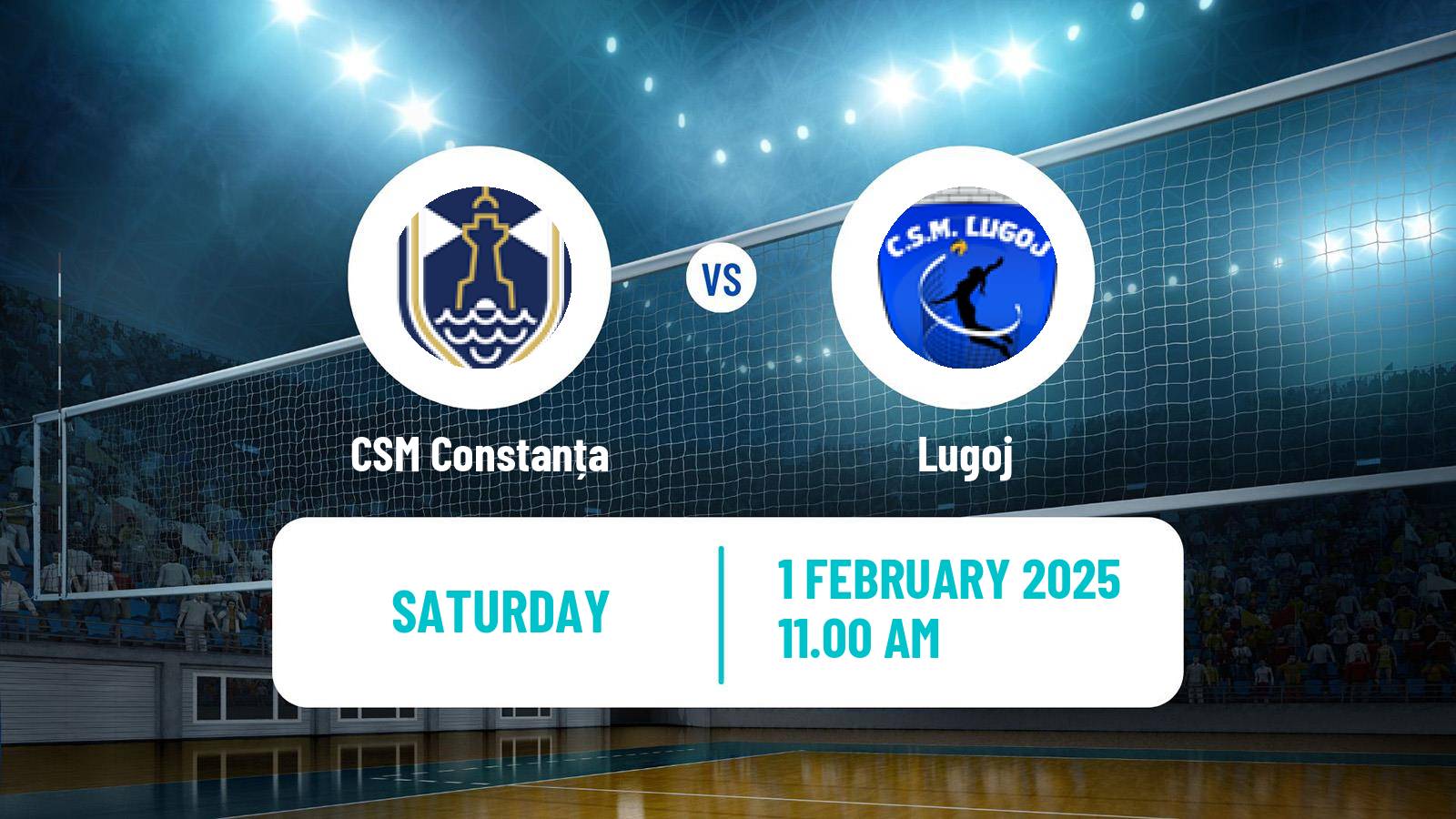 Volleyball Romanian Divizia A1 Volleyball Women CSM Constanța - Lugoj