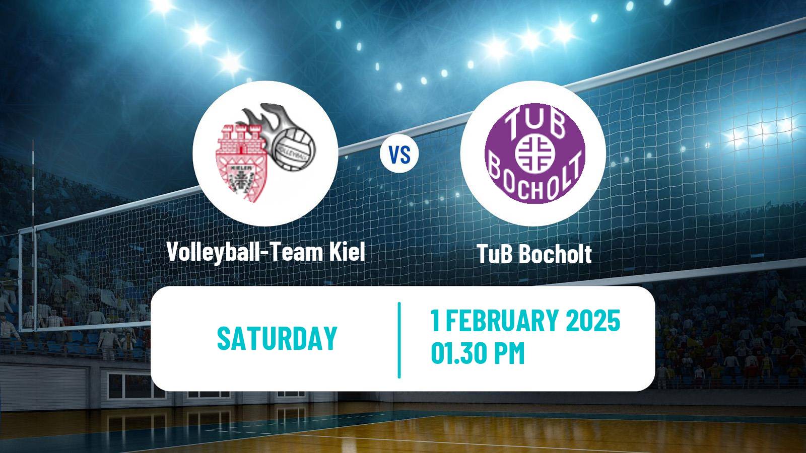 Volleyball German 2 Bundesliga North Volleyball Volleyball-Team Kiel - Bocholt