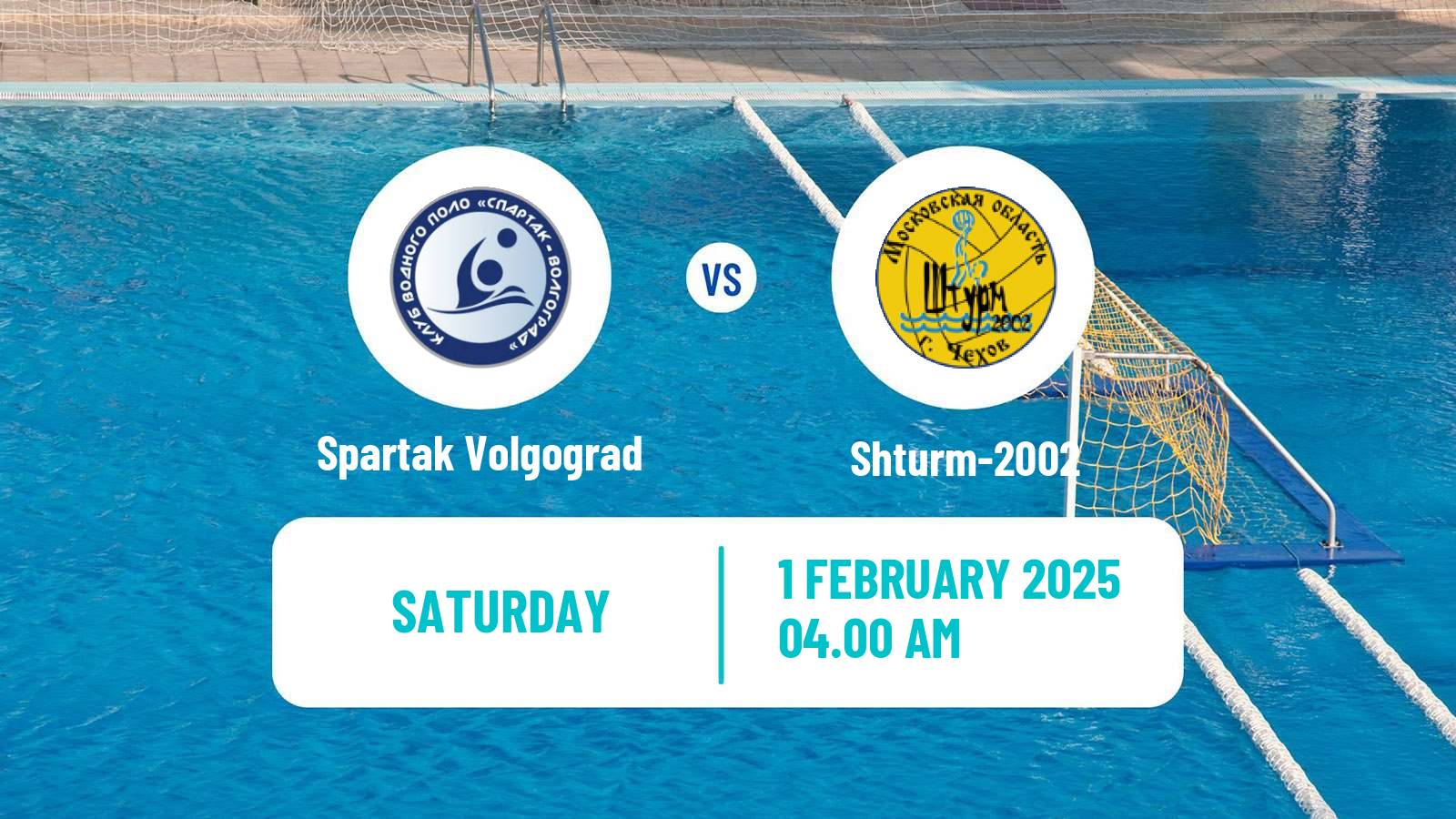 Water polo Russian Championship Water Polo Spartak Volgograd - Shturm-2002