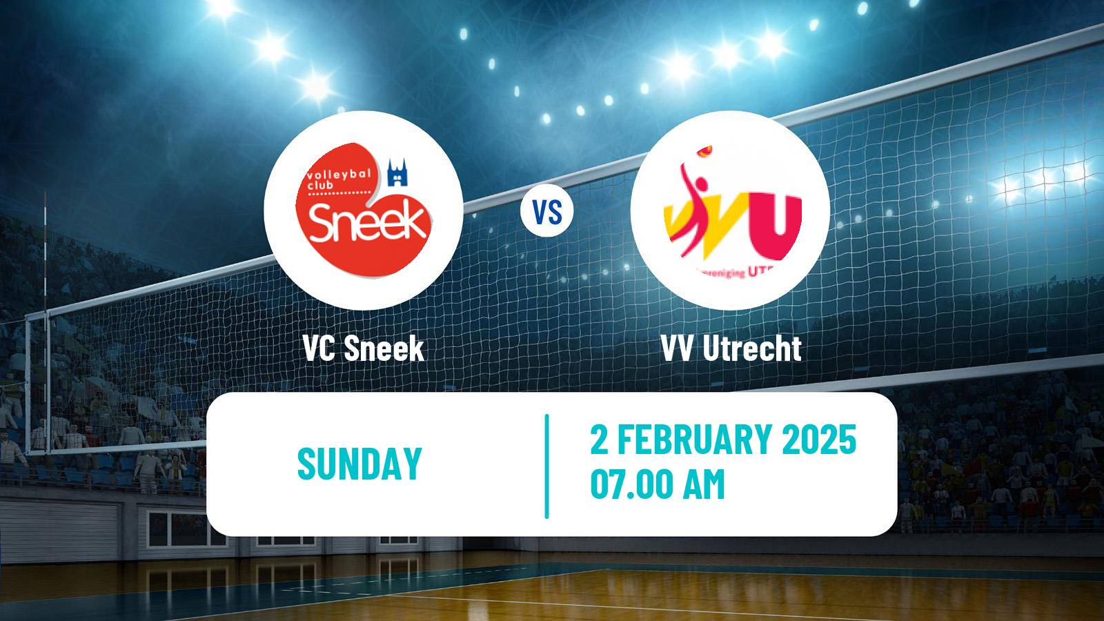 Volleyball Dutch Cup Volleyball Women VC Sneek - VV Utrecht