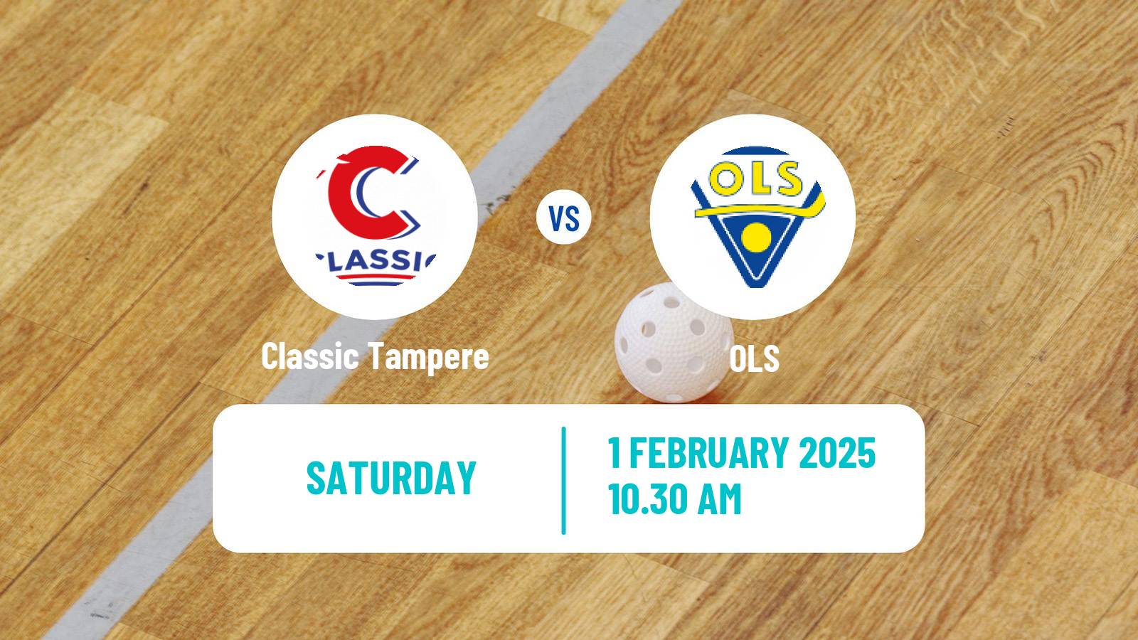 Floorball Finnish F-Liiga Classic Tampere - OLS