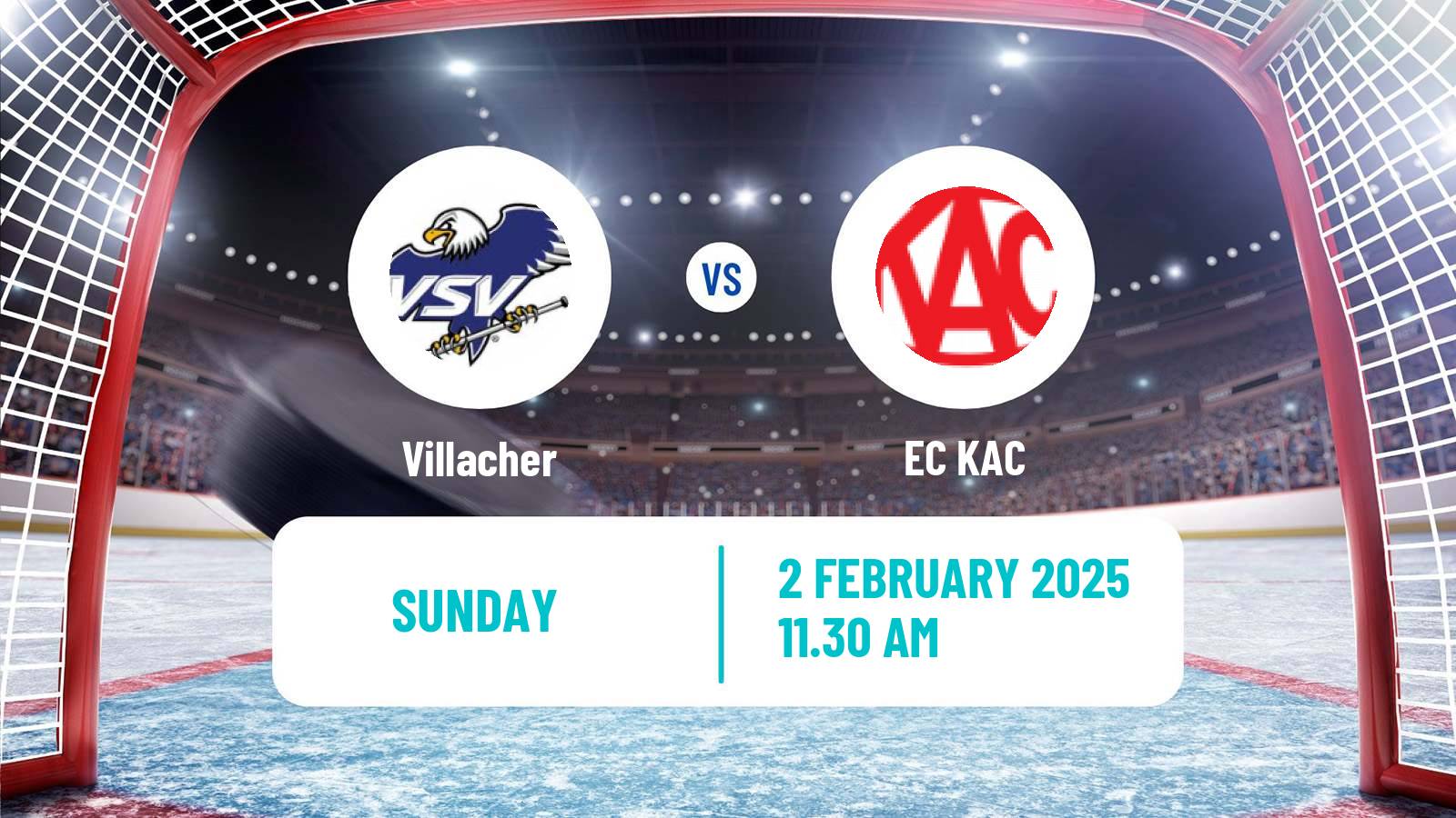 Hockey Austrian Ice Hockey League Villacher - EC KAC