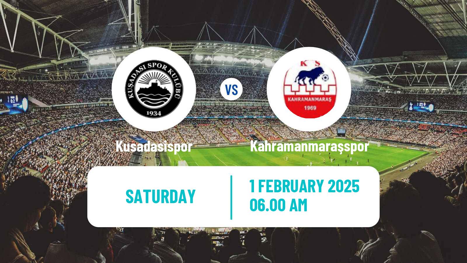 Soccer Turkish 3 Lig Group 1 Kusadasispor - Kahramanmaraşspor