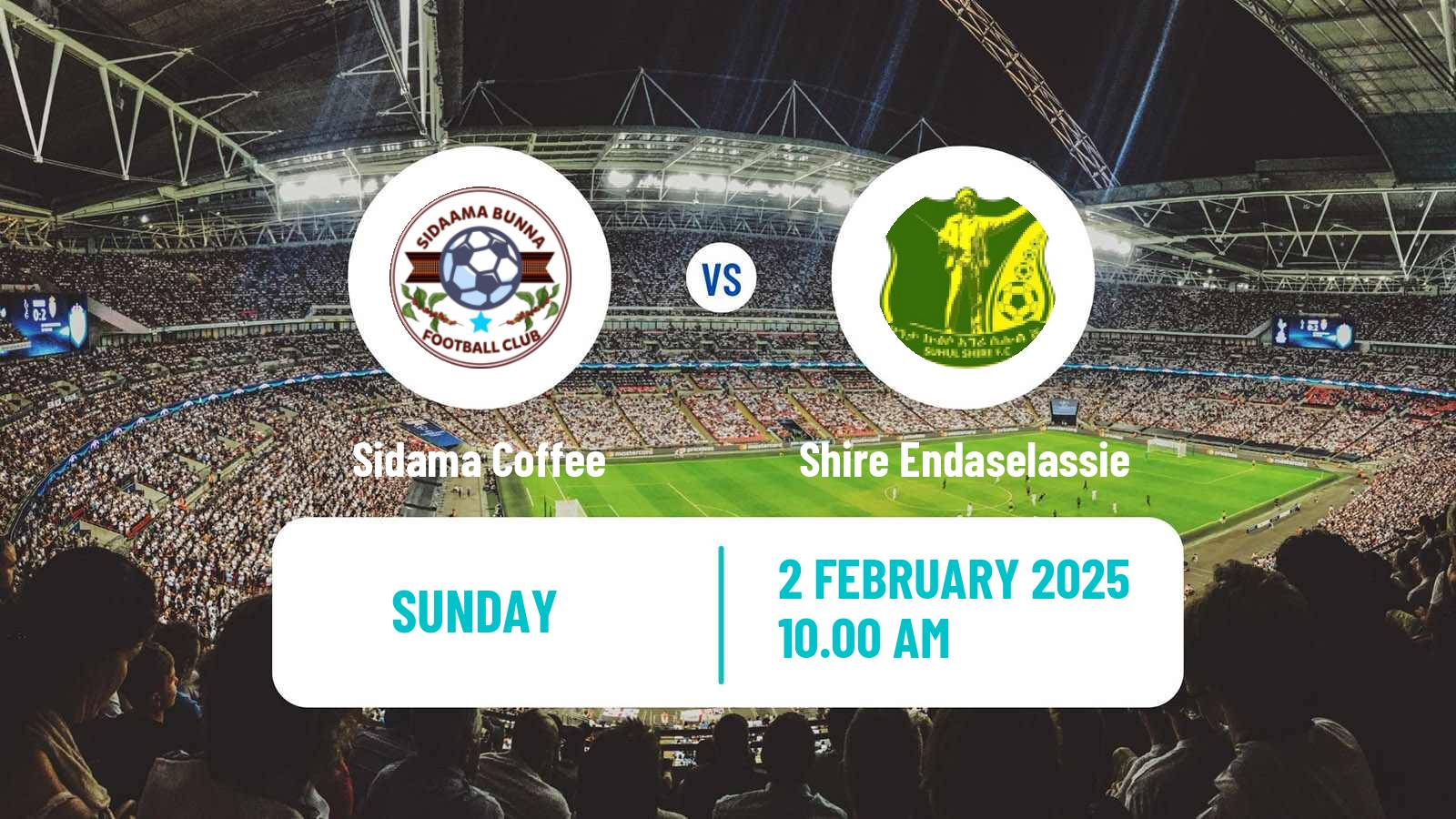 Soccer Ethiopian Premier League Sidama Coffee - Shire Endaselassie