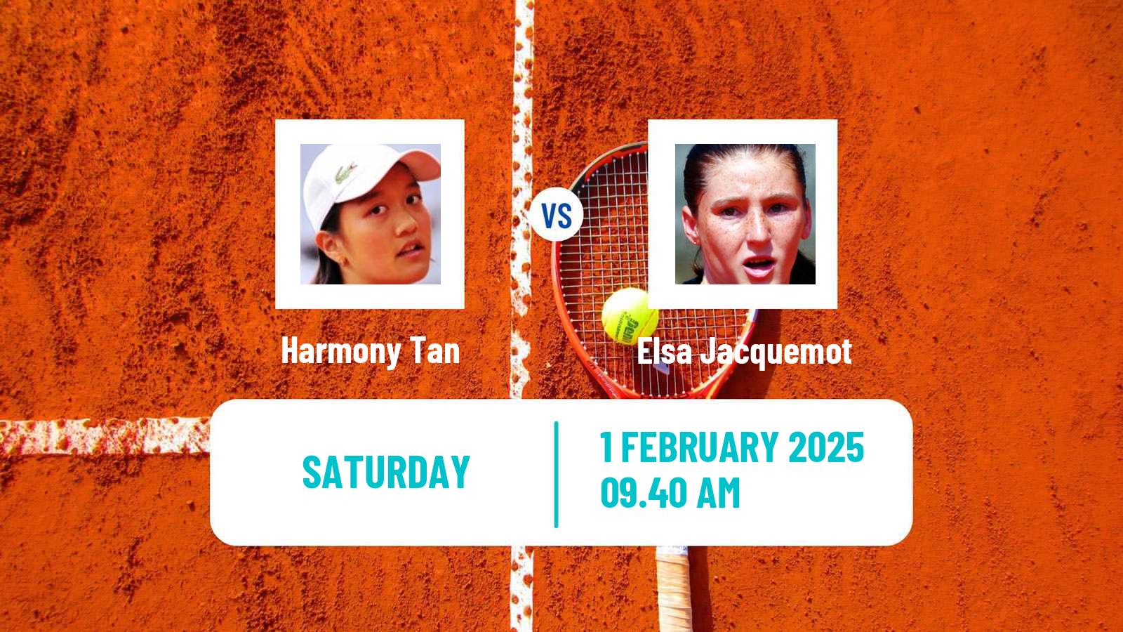 Tennis ITF W75 Andrezieux Boutheon Women Harmony Tan - Elsa Jacquemot