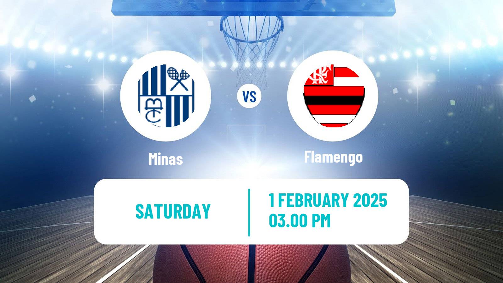 Basketball Brazilian Super 8 Basketball Minas - Flamengo