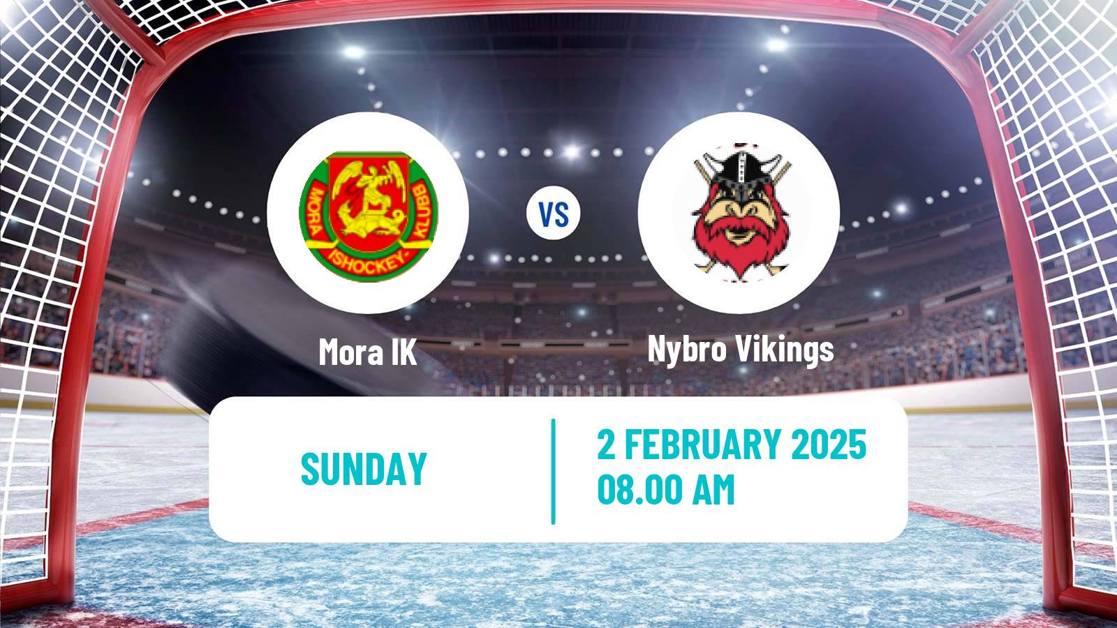 Hockey Swedish Hockey Allsvenskan Mora - Nybro Vikings