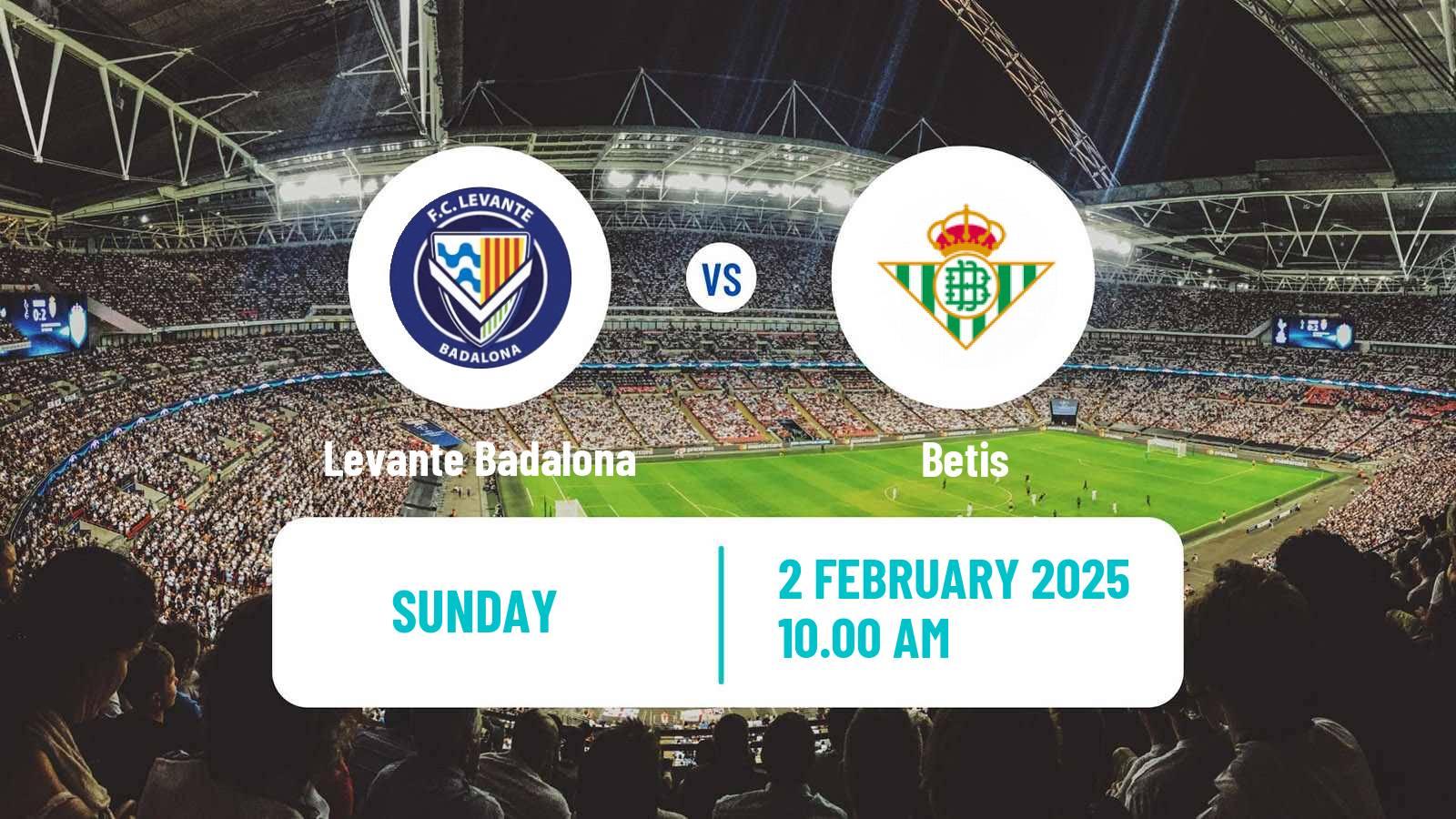 Soccer Spanish Primera División Women Levante Badalona - Betis