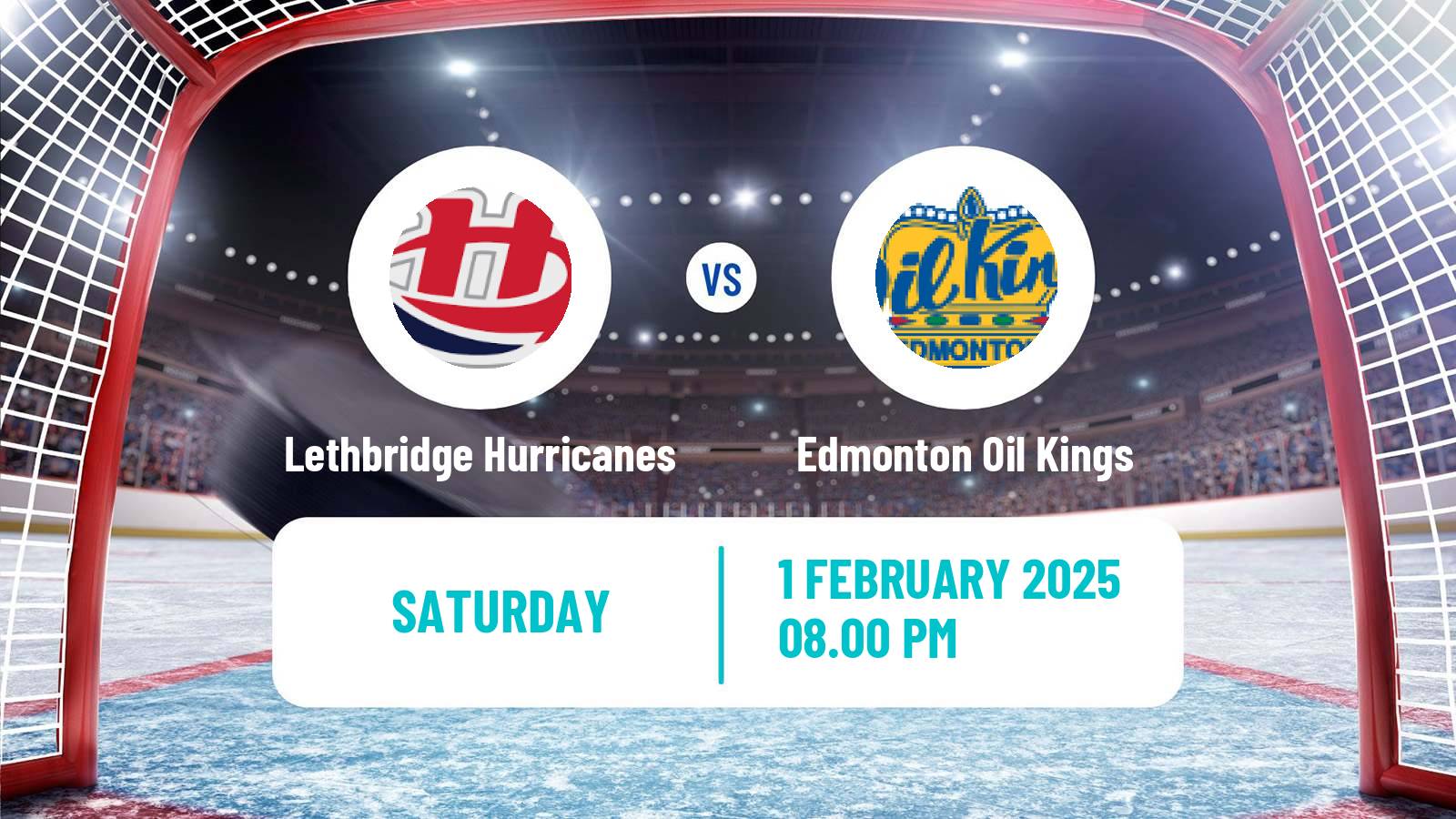 Hockey WHL Lethbridge Hurricanes - Edmonton Oil Kings