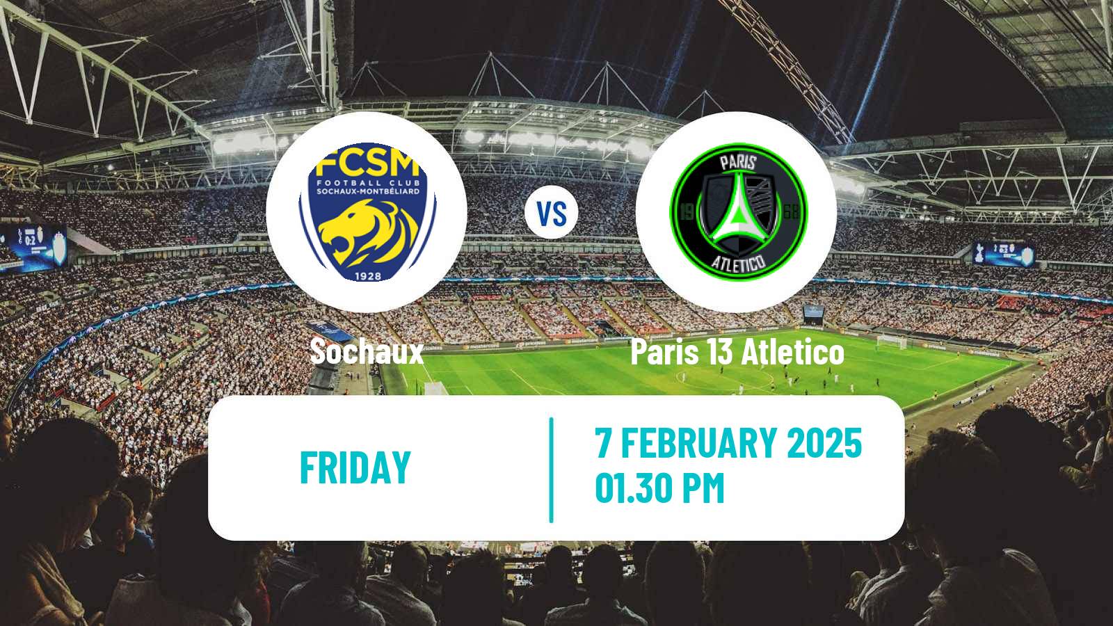 Soccer French National League Sochaux - Paris 13 Atletico