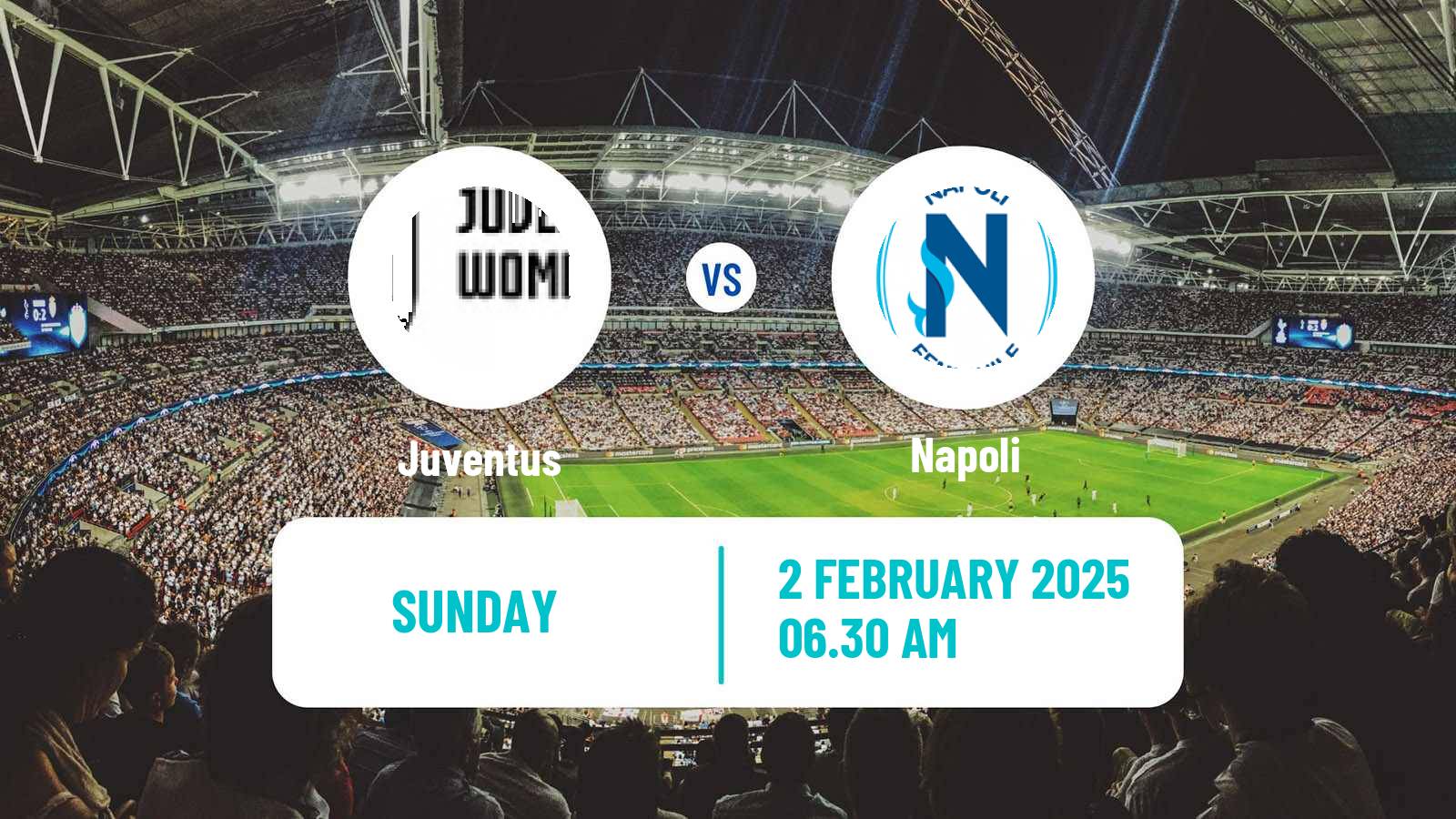 Soccer Italian Serie A Women Juventus - Napoli