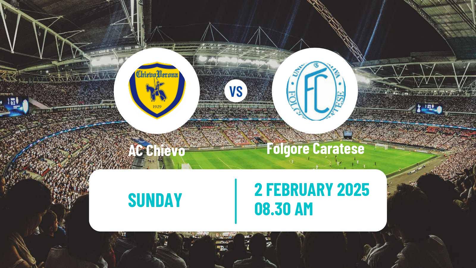 Soccer Italian Serie D - Group B Chievo - Folgore Caratese