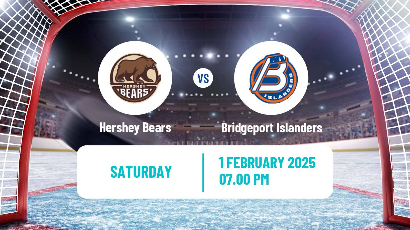 Hockey AHL Hershey Bears - Bridgeport Islanders