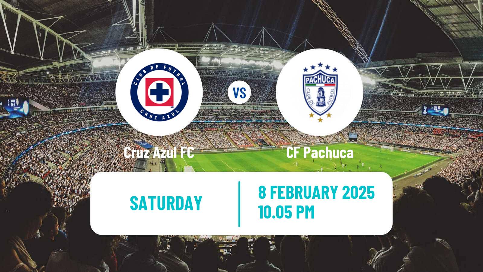 Soccer Mexican Liga MX Cruz Azul - Pachuca