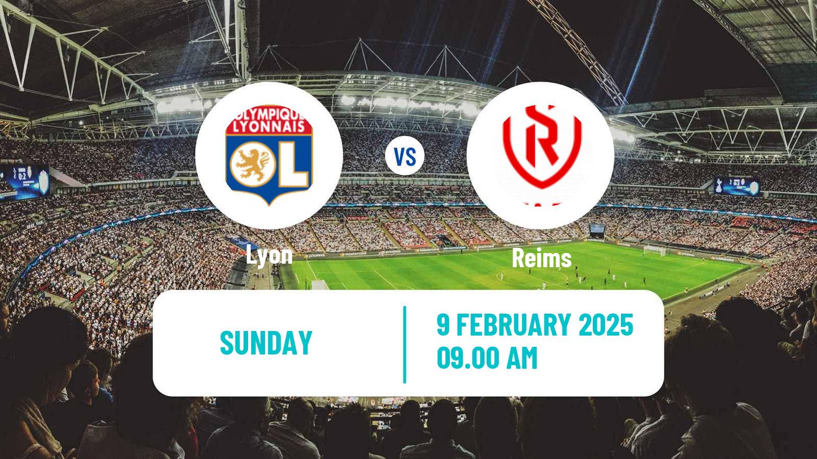 Soccer French Ligue 1 Lyon - Reims