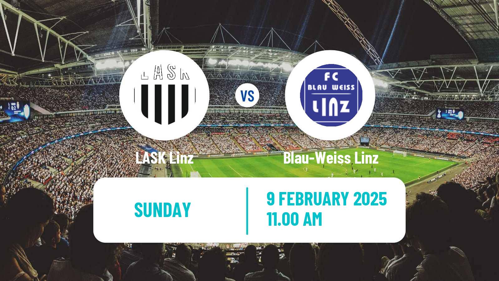 Soccer Austrian Bundesliga LASK Linz - Blau-Weiss Linz