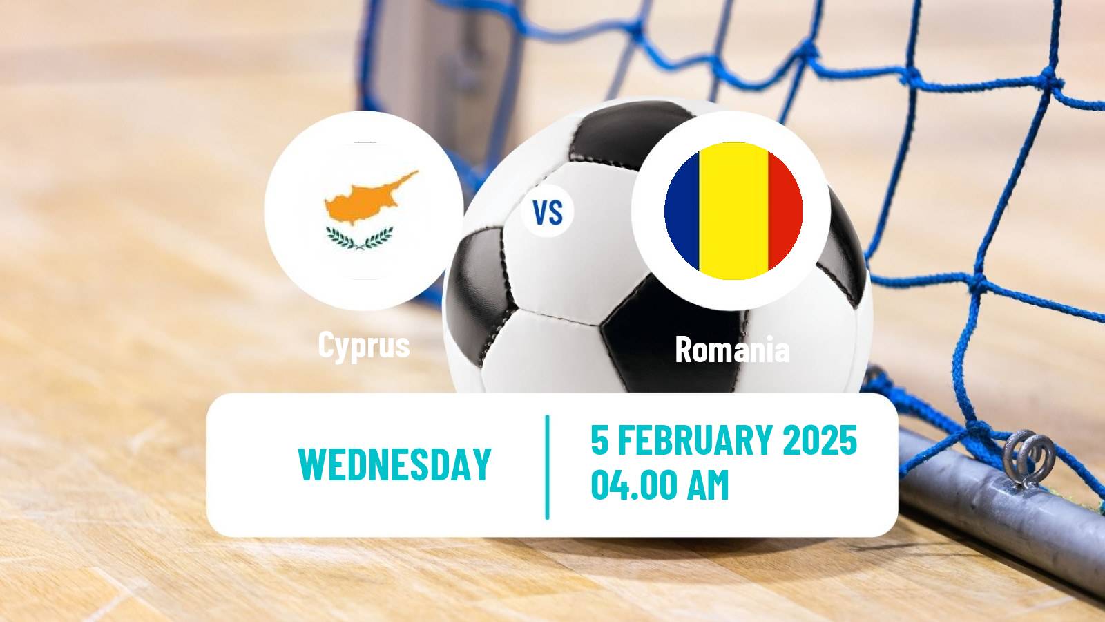 Futsal UEFA Futsal Euro Cyprus - Romania