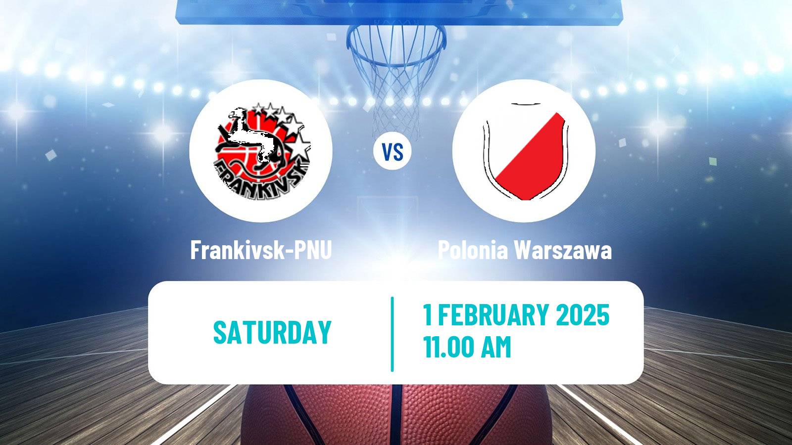 Basketball EWBL Women Frankivsk-PNU - Polonia Warszawa