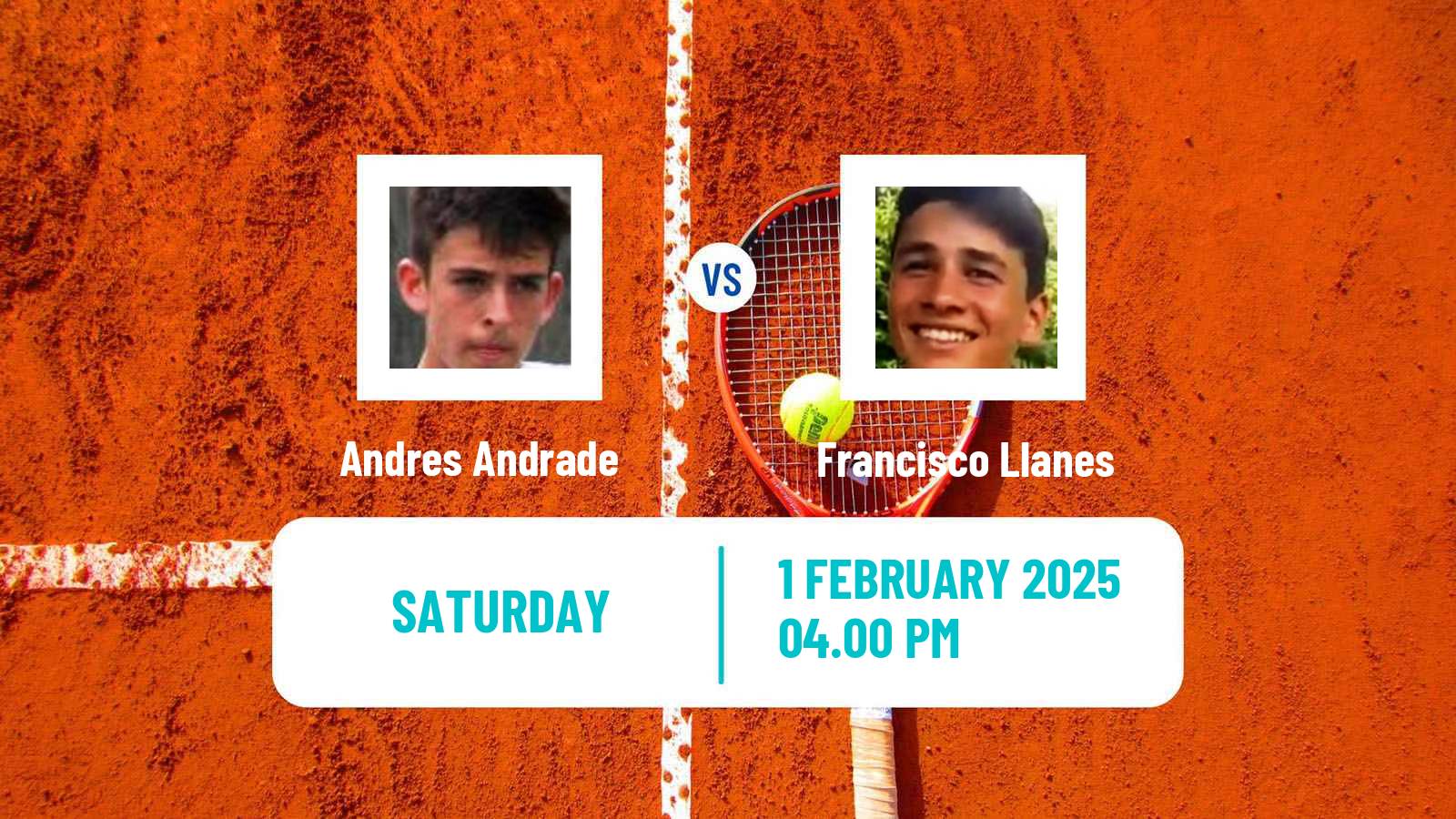 Tennis Davis Cup World Group I Andres Andrade - Francisco Llanes