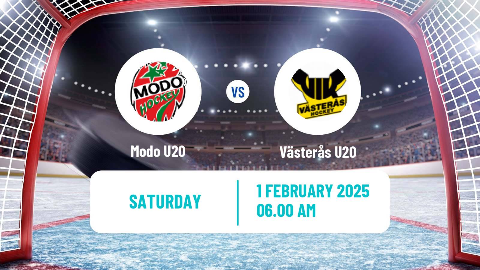 Hockey Swedish Superelit U20 Hockey Modo U20 - Västerås U20