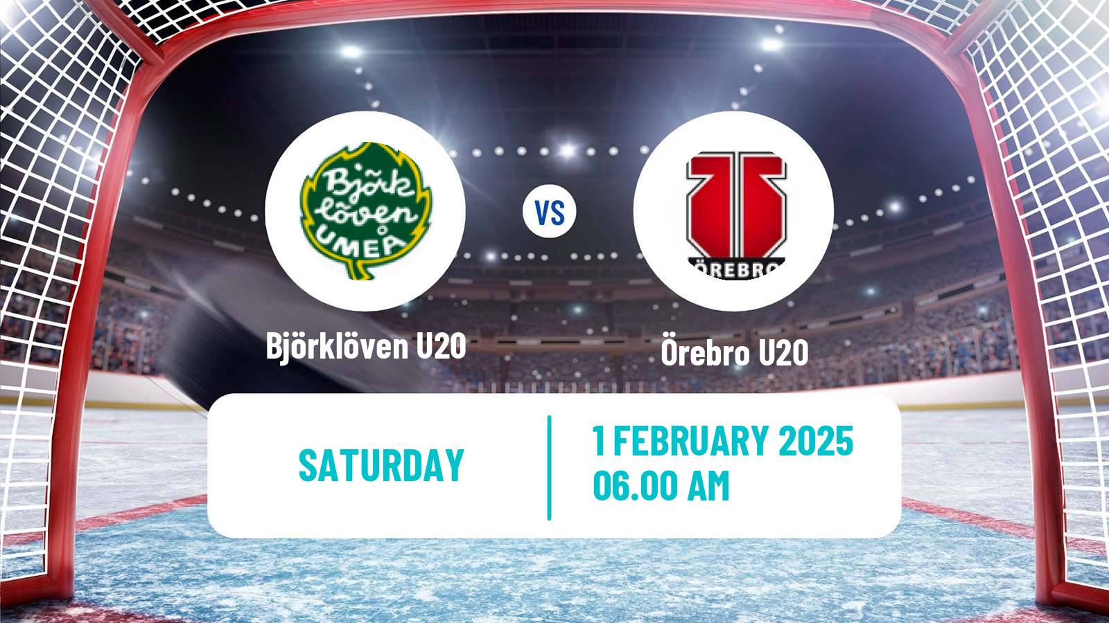 Hockey Swedish Superelit U20 Hockey Björklöven U20 - Örebro U20