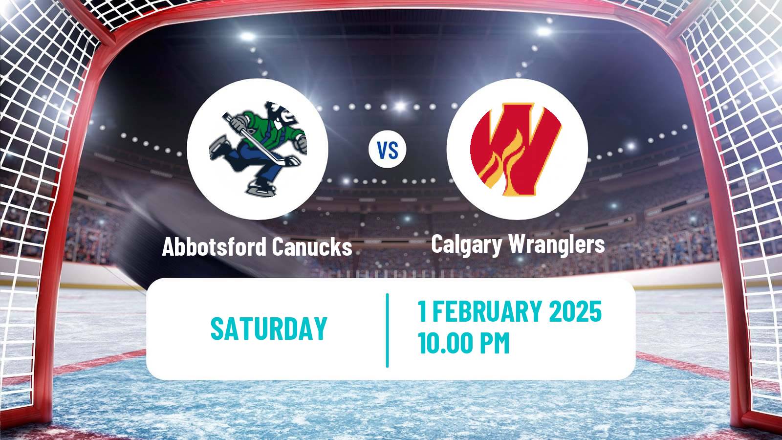 Hockey AHL Abbotsford Canucks - Calgary Wranglers