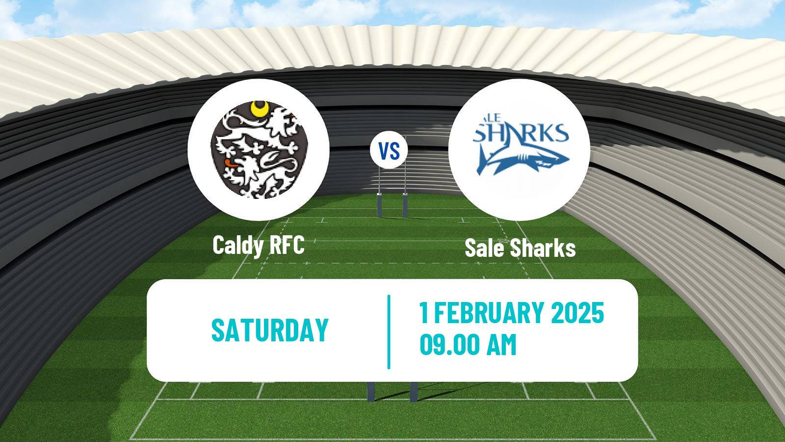 Rugby union English Premiership Rugby Cup Caldy - Sale Sharks