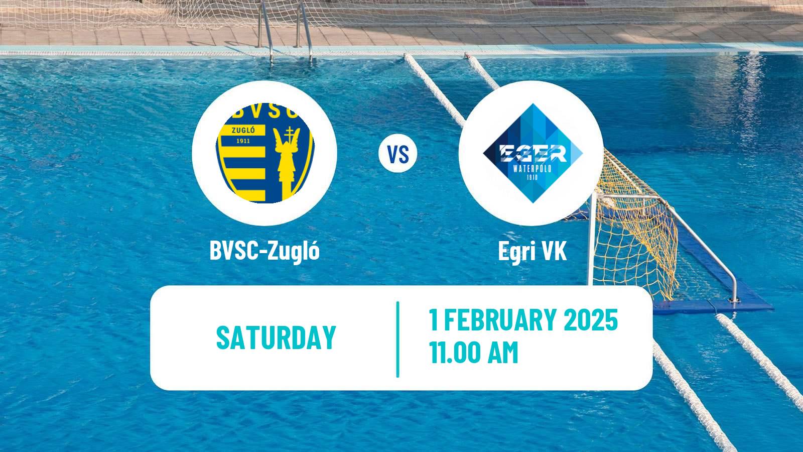 Water polo Hungarian OB I Water Polo Women BVSC-Zugló - Egri VK