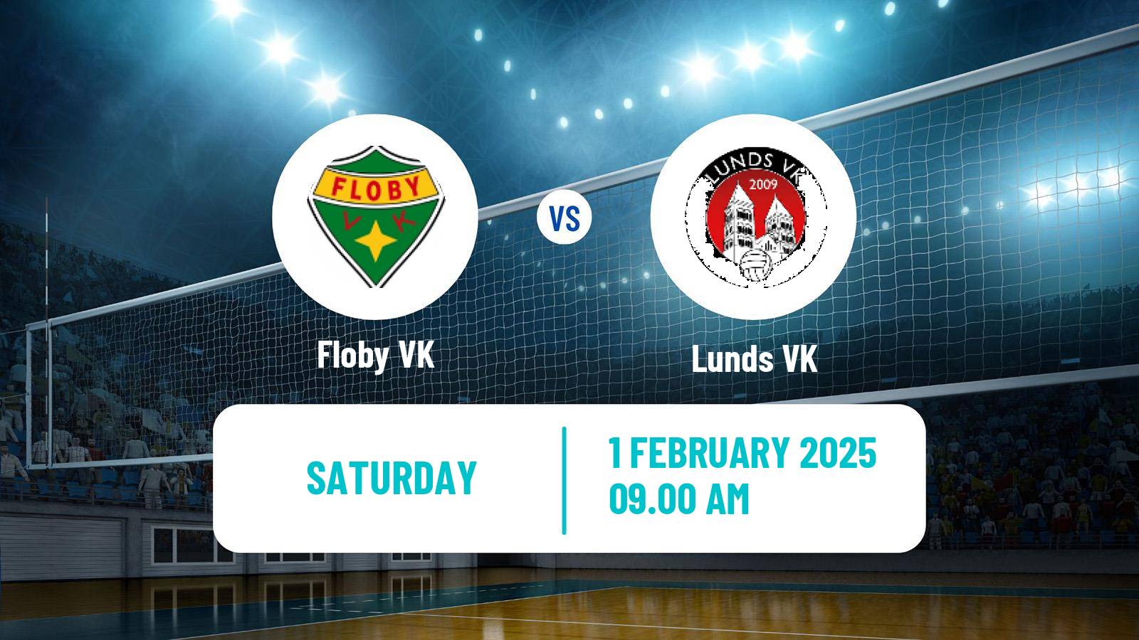 Volleyball Swedish Elitserien Volleyball Floby - Lunds