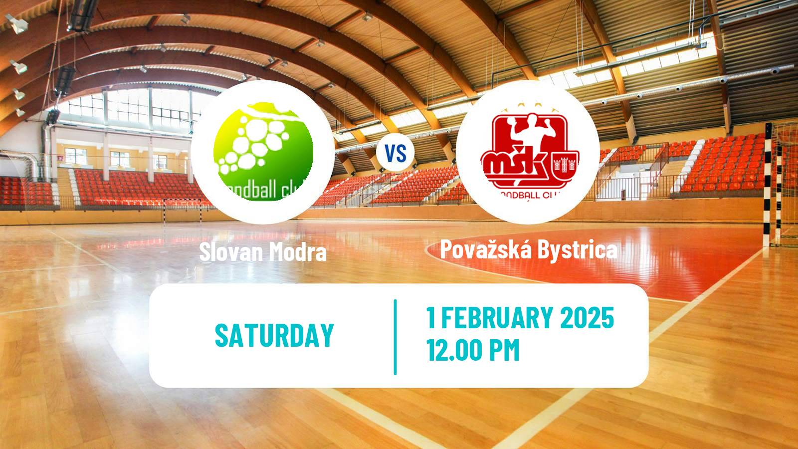 Handball Slovak Extraliga Handball Slovan Modra - Považská Bystrica