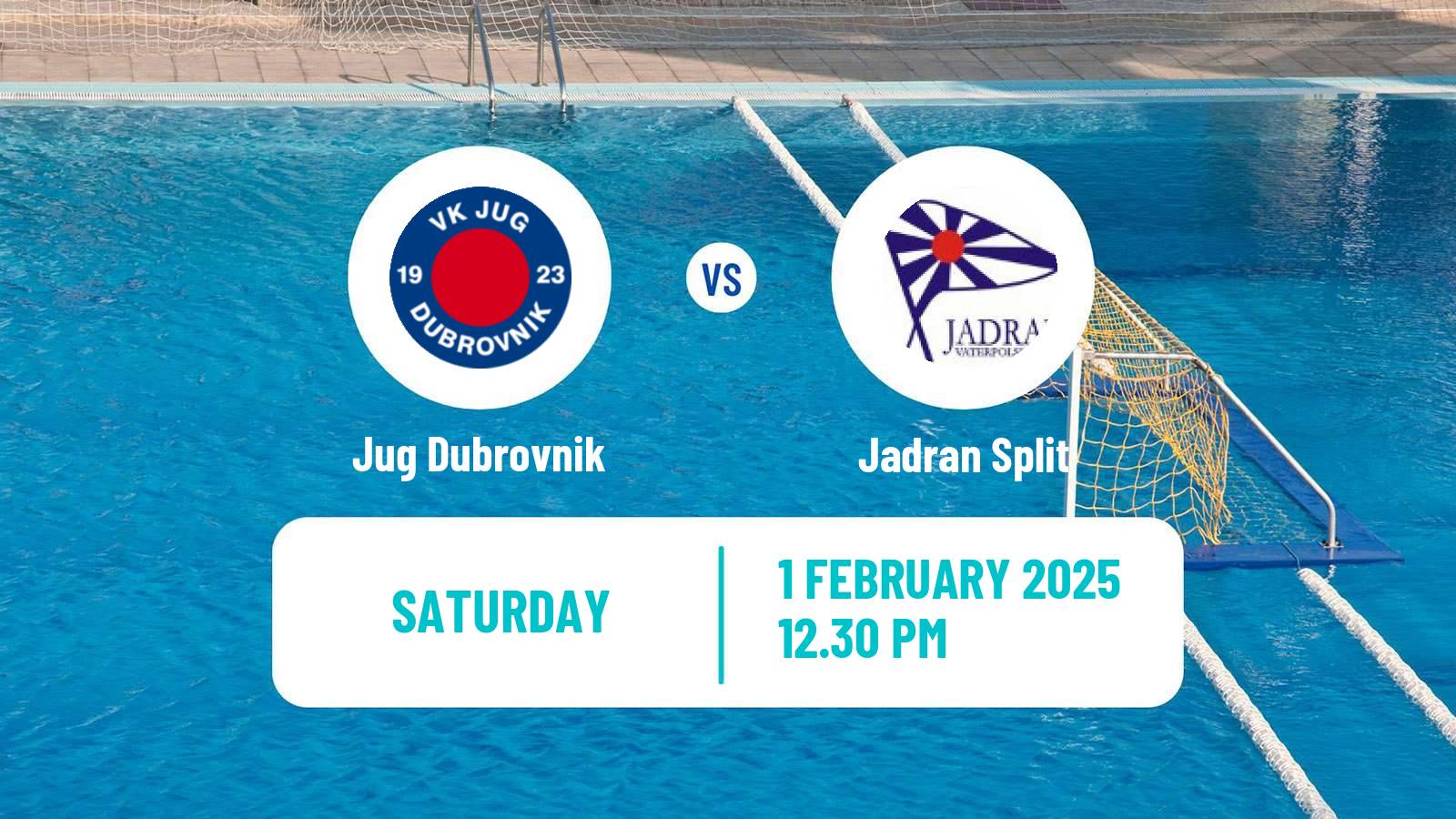 Water polo Serbian Super Liga Water Polo Jug Dubrovnik - Jadran Split