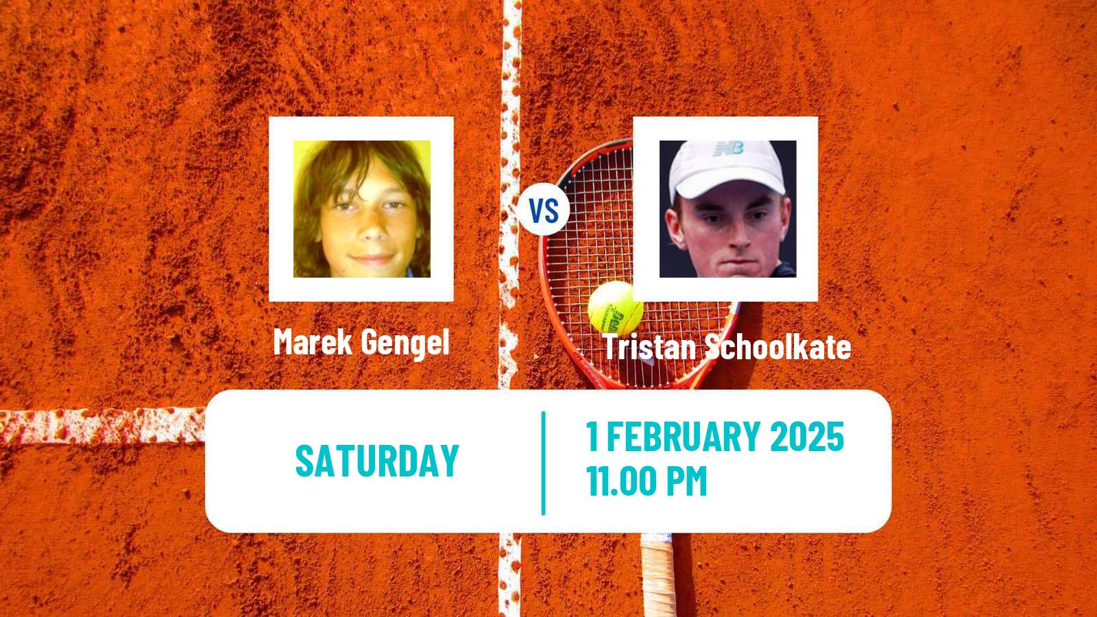 Tennis Brisbane Challenger Men Marek Gengel - Tristan Schoolkate