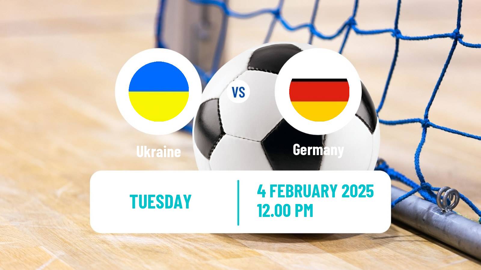 Futsal UEFA Futsal Euro Ukraine - Germany