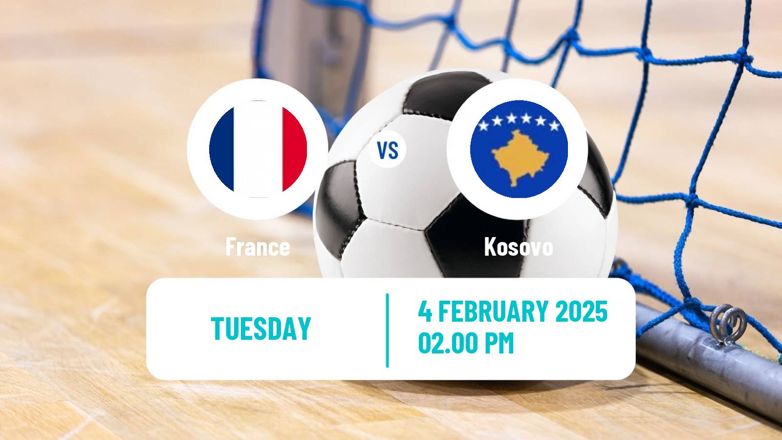 Futsal UEFA Futsal Euro France - Kosovo