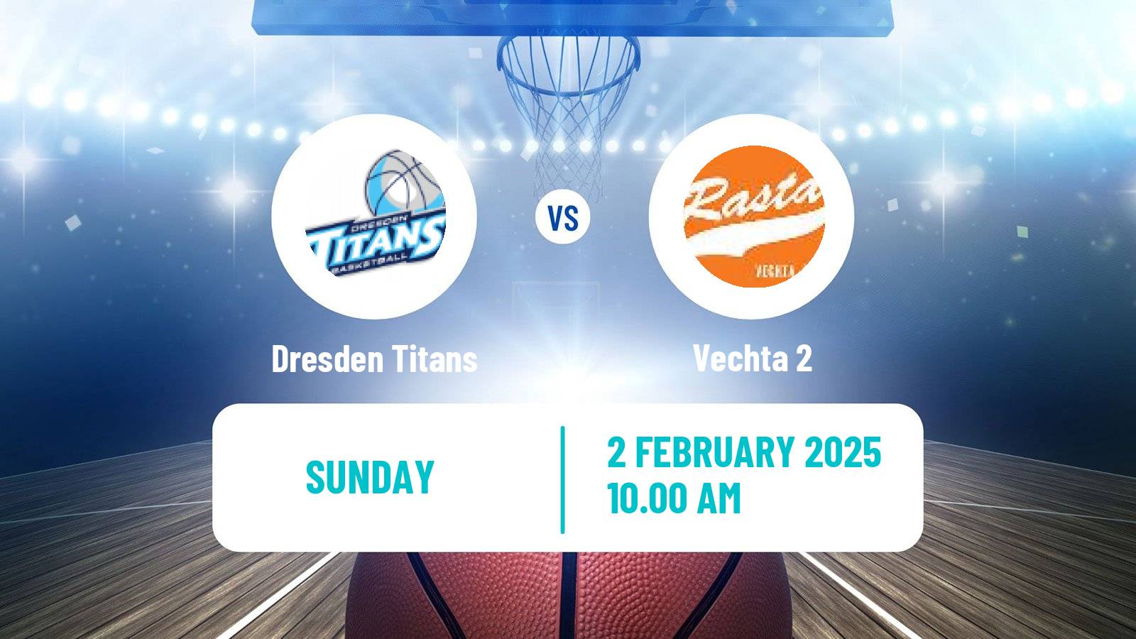 Basketball German Pro A Basketball Dresden Titans - Vechta 2