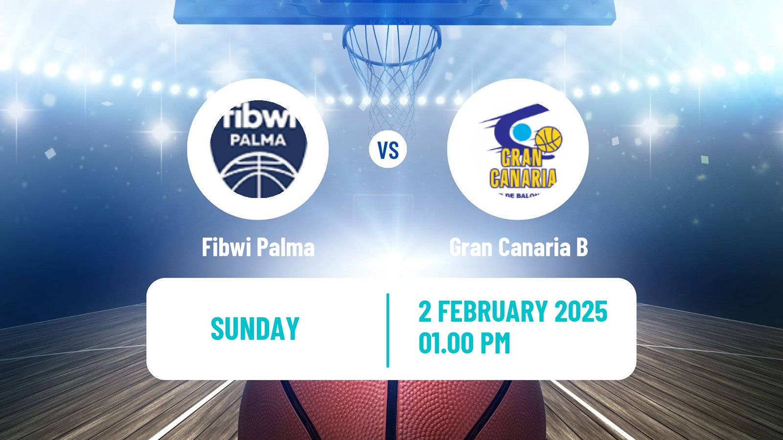 Basketball Spanish LEB Plata Fibwi Palma - Gran Canaria B