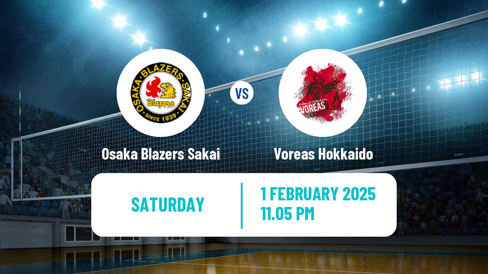 Volleyball Japan V Premier League Osaka Blazers Sakai - Voreas Hokkaido