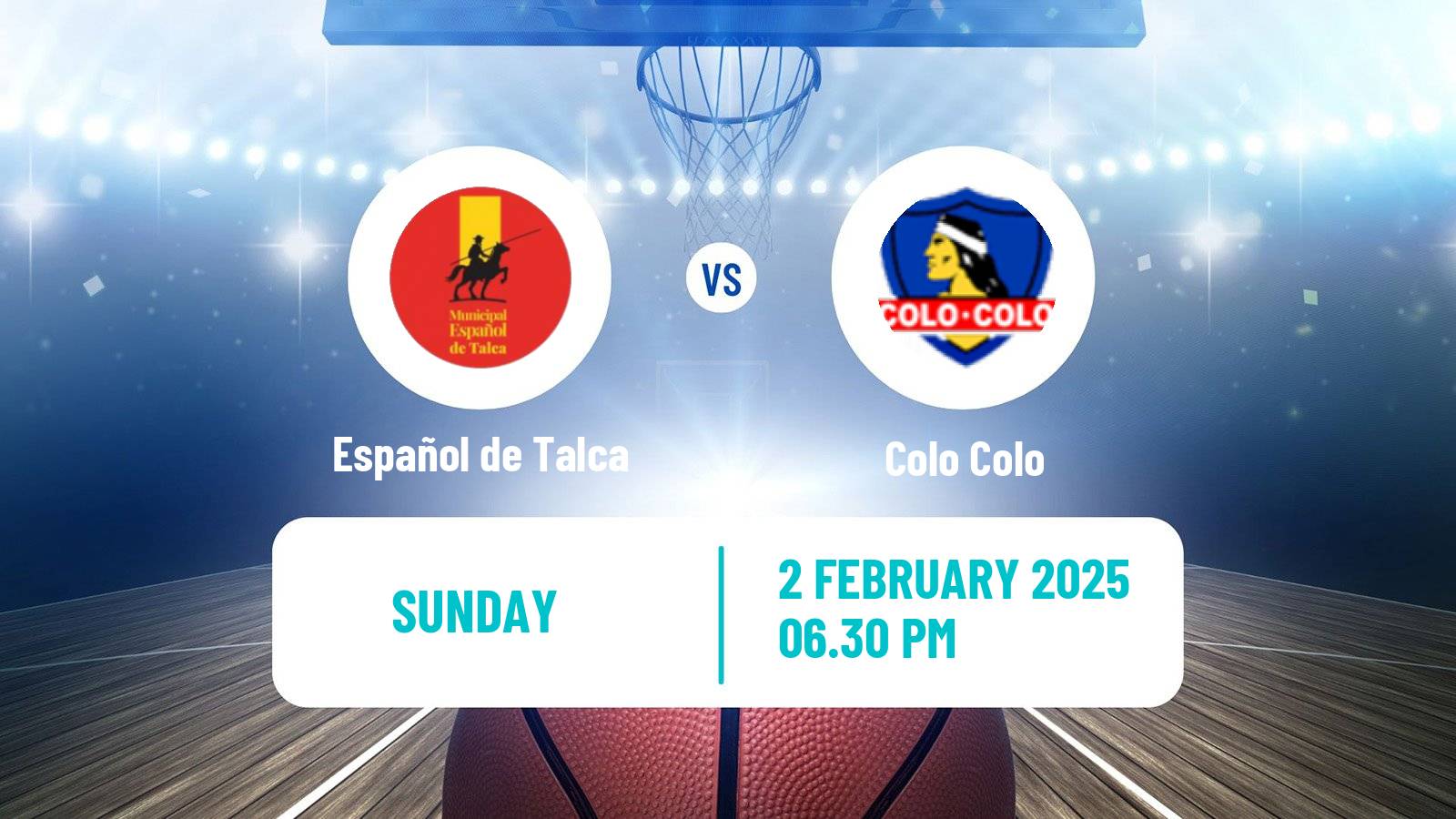 Basketball Chilean LNB Español de Talca - Colo Colo