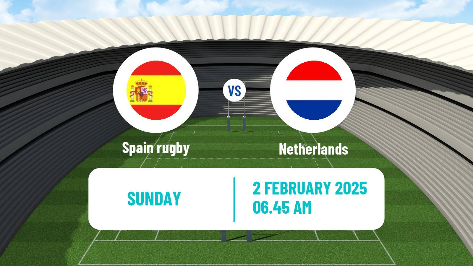 Rugby union Rugby Europe Championship Spain - Netherlands