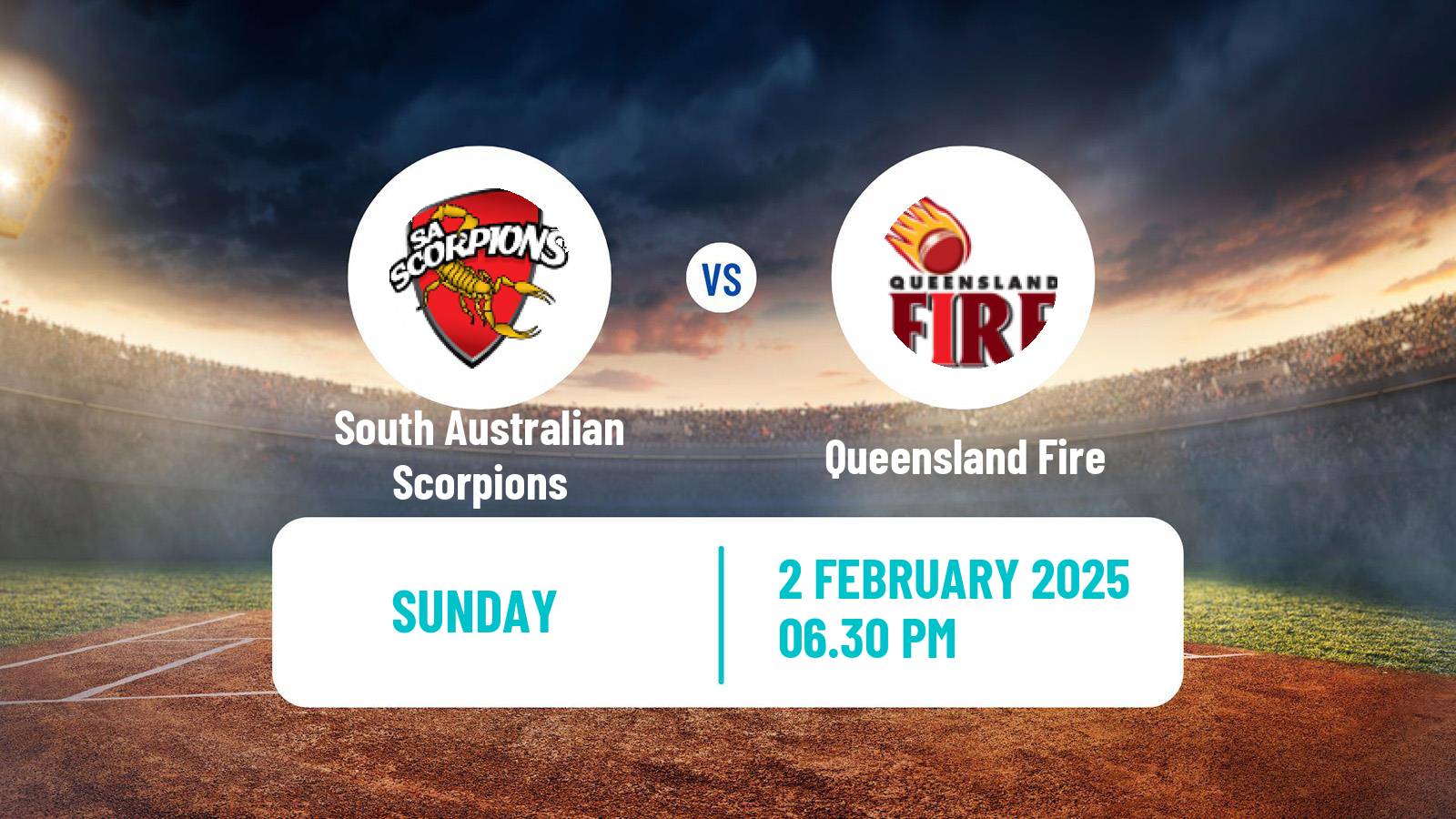 Cricket Australian National League Cricket Women South Australian Scorpions - Queensland Fire