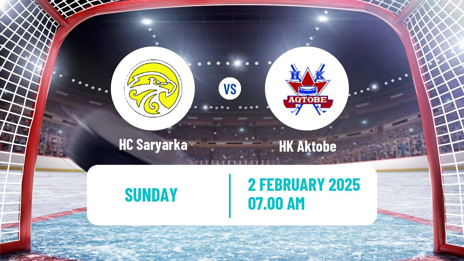 Hockey Kazakh Ice Hockey Championship Saryarka - Aktobe