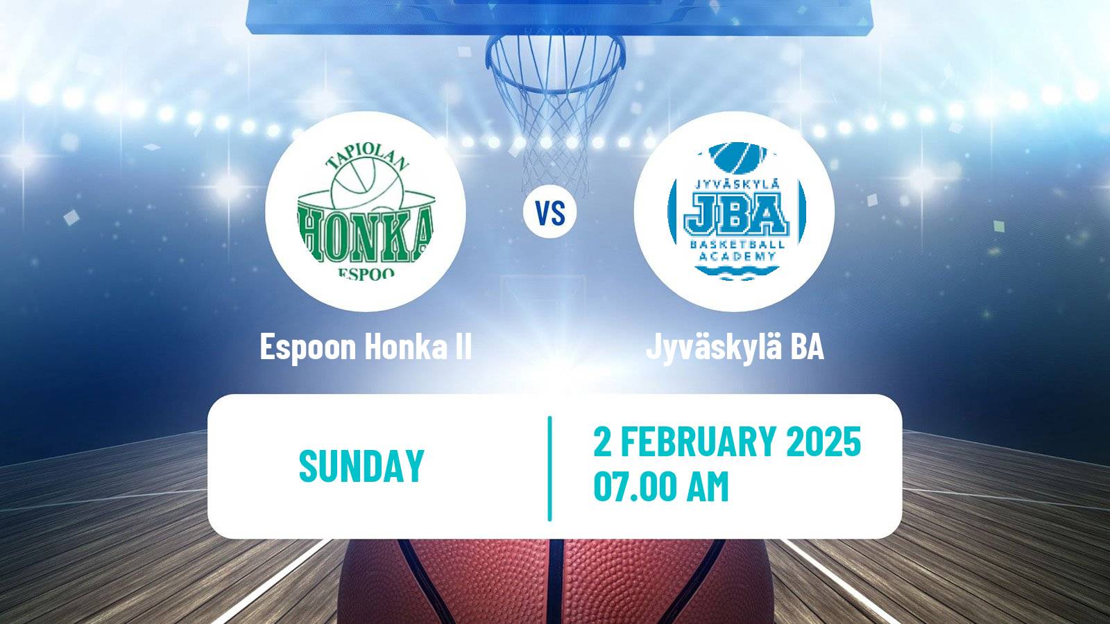 Basketball Finnish I Divisioona Basketball Women Espoon Honka II - Jyväskylä BA