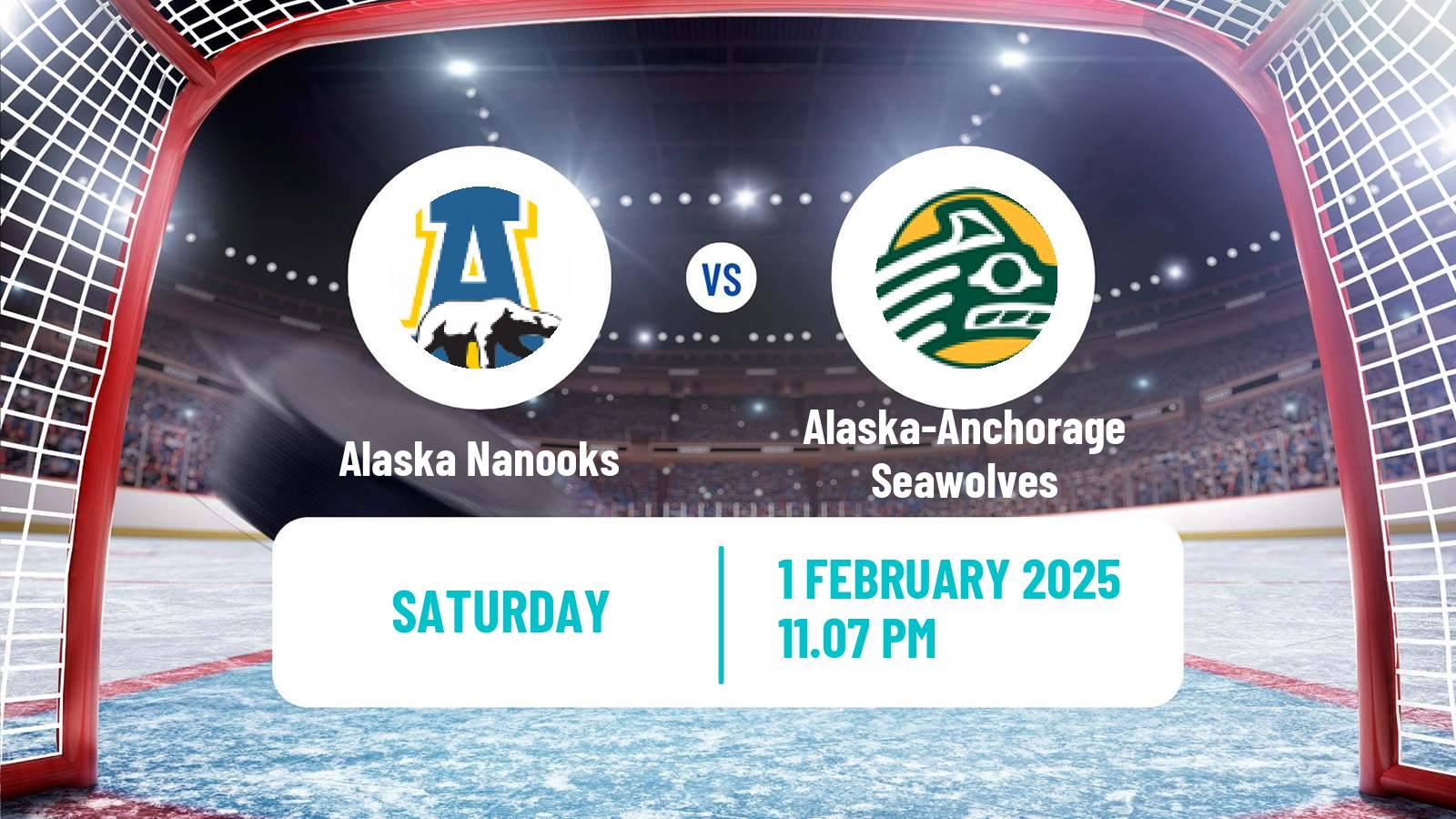 Hockey NCAA Hockey Alaska Nanooks - Alaska-Anchorage Seawolves