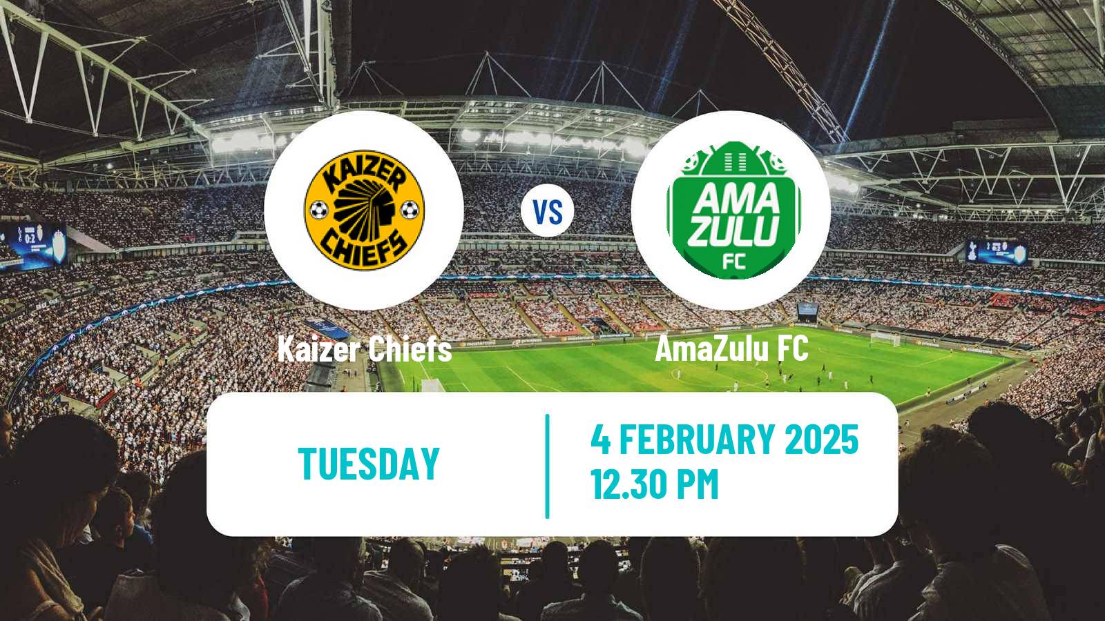 Soccer South African Premier Soccer League Kaizer Chiefs - AmaZulu