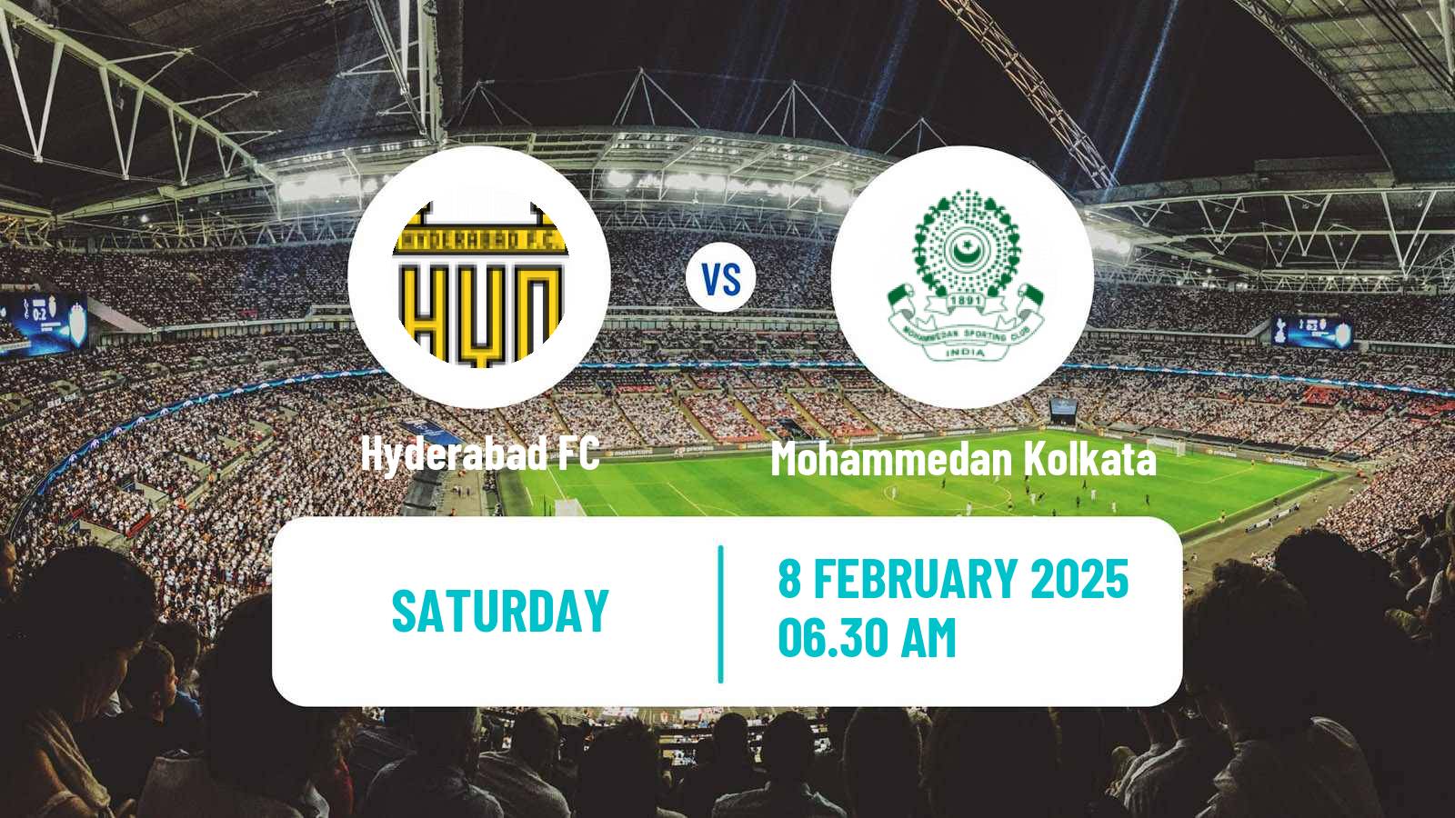 Soccer Indian ISL Hyderabad - Mohammedan Kolkata