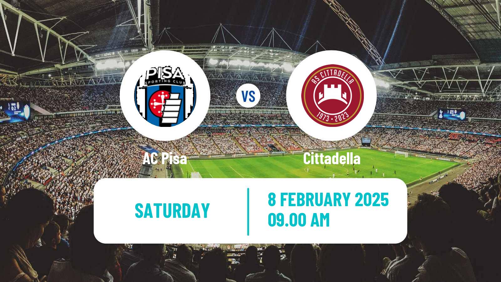 Soccer Italian Serie B Pisa - Cittadella