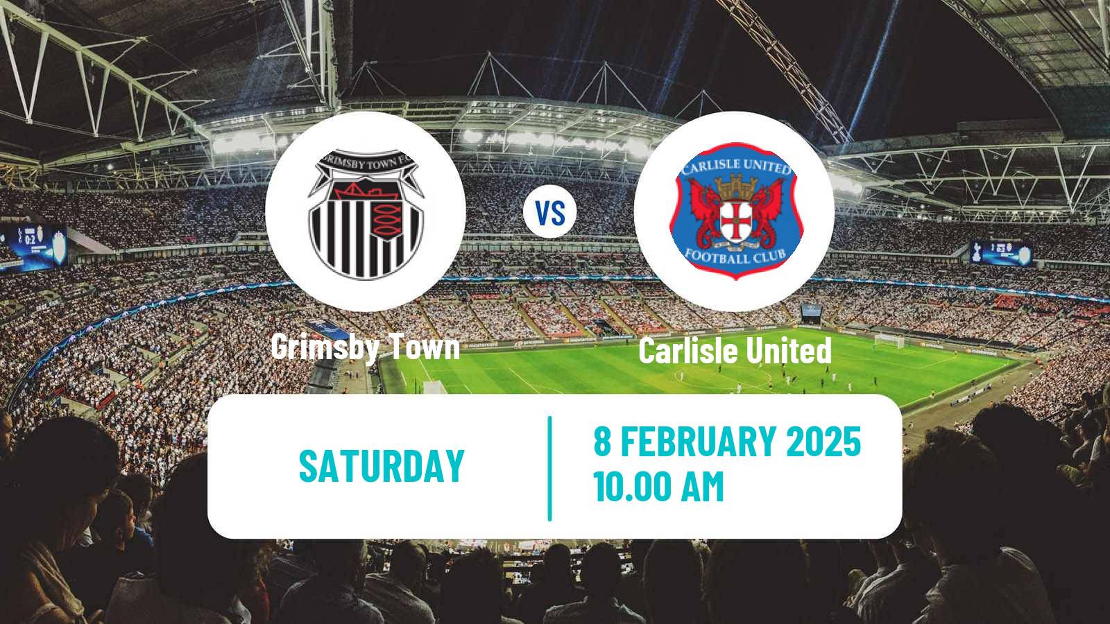 Soccer English League Two Grimsby Town - Carlisle United