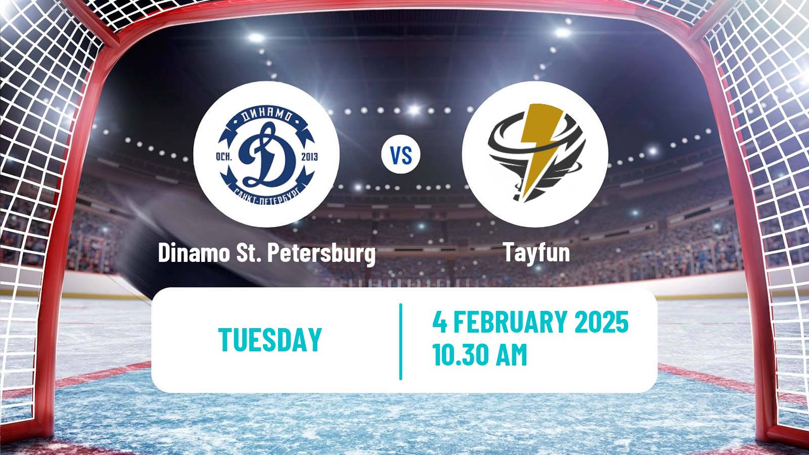 Hockey MHL Dinamo St. Petersburg - Tayfun