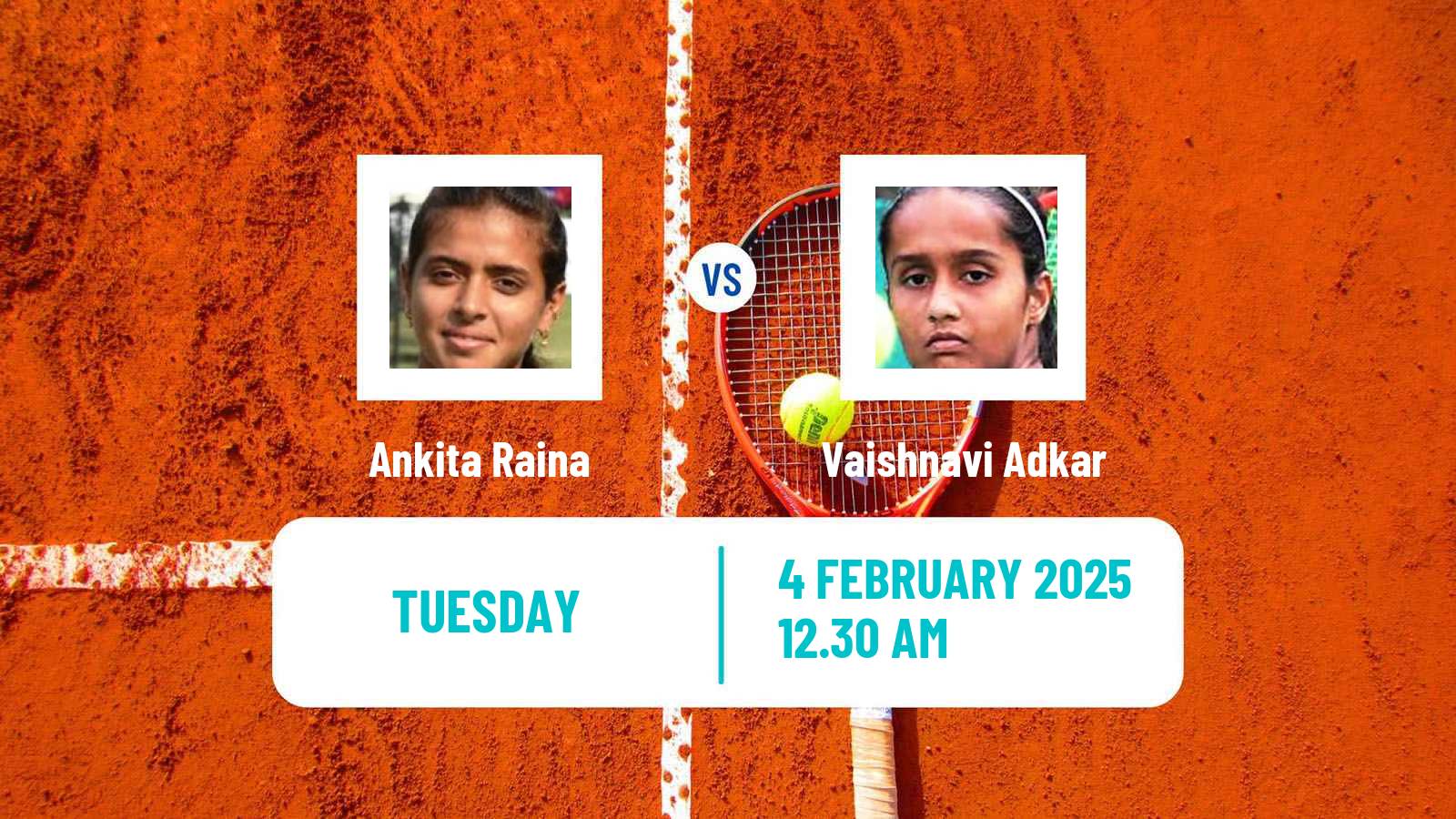 Tennis Mumbai Challenger Women Ankita Raina - Vaishnavi Adkar